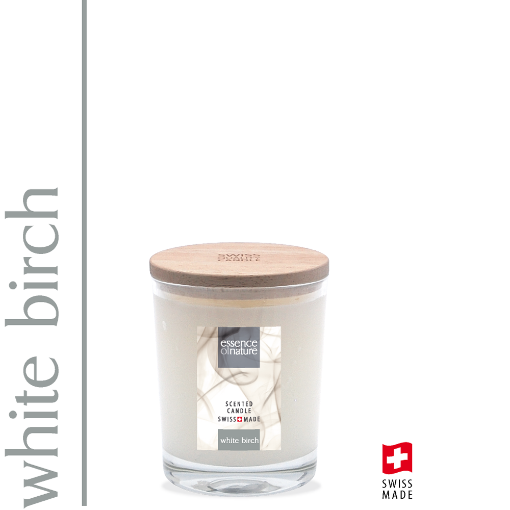 Essence of Nature Scented Candle White Birch