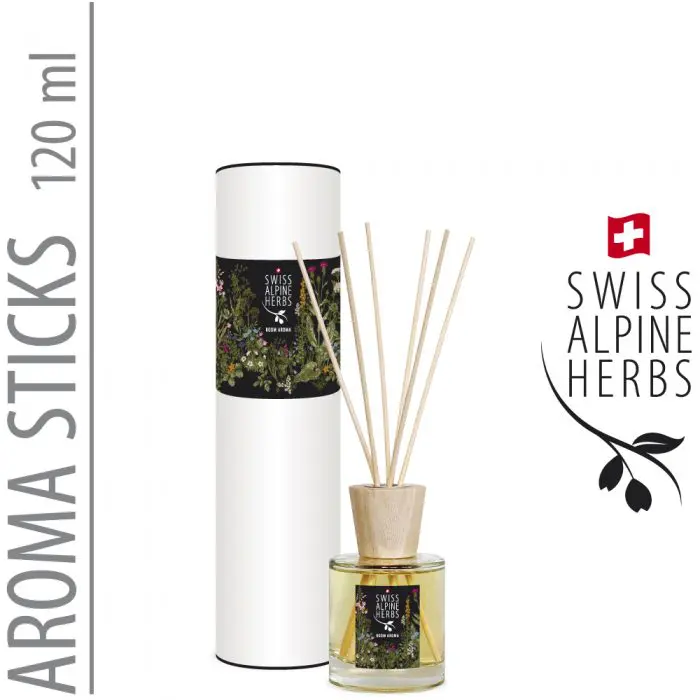 Swiss Alpine Herbs Room Aroma Sticks 120ml