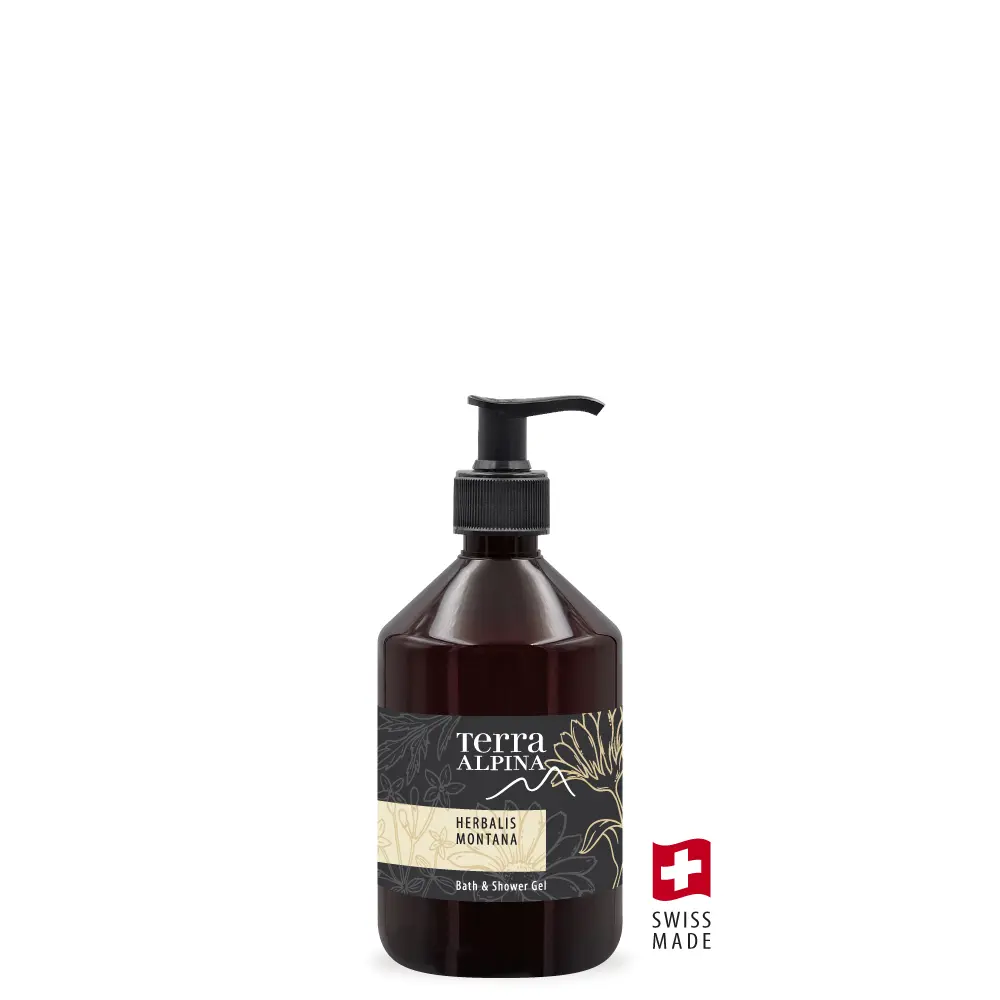 Terra Alpina Bath + Shower Gel 500ml Herbalis Montana