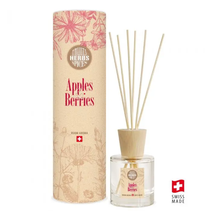 Fruits Herbs Spices Room Aroma Sticks 120ml Apples + Berries